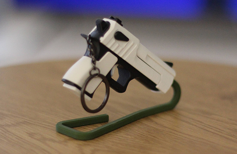 小手槍鑰匙扣吊墜