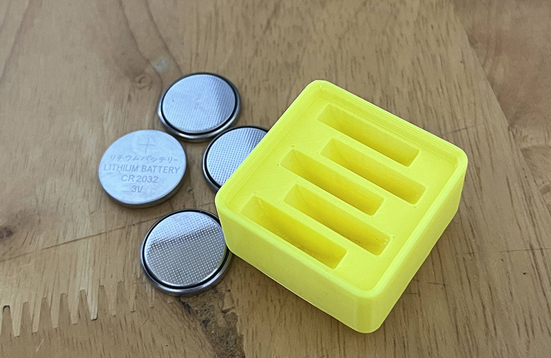 紐扣電池收納盒